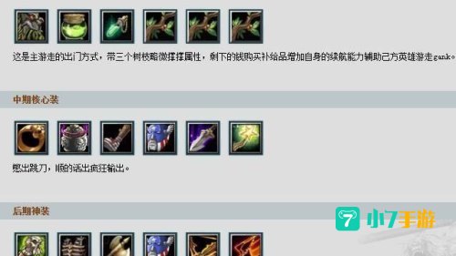 dota流浪剑客出装